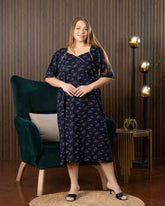 قميص نوم حريمي 1/4 كم (1)