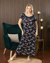 قميص نوم حريمي 1/4 كم (4)