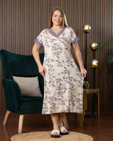 قميص نوم حريمي 1/4 كم (5)