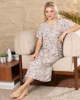 قميص نوم حريمي 1/4 كم (18)