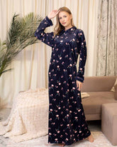 عباية حريمي شتوي مطبوعه هايدي (14)