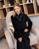 عباية حريمي شتوي مطرزه هايدي (9)