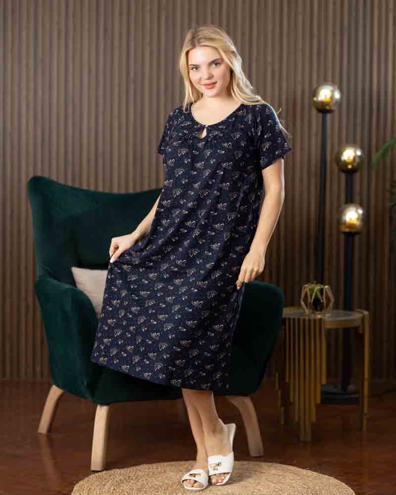 قميص نوم حريمي 1/4 كم (2)