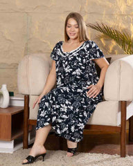 قميص نوم حريمي 1/4 كم (14)