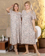 قميص نوم حريمي 1/4 كم (17)