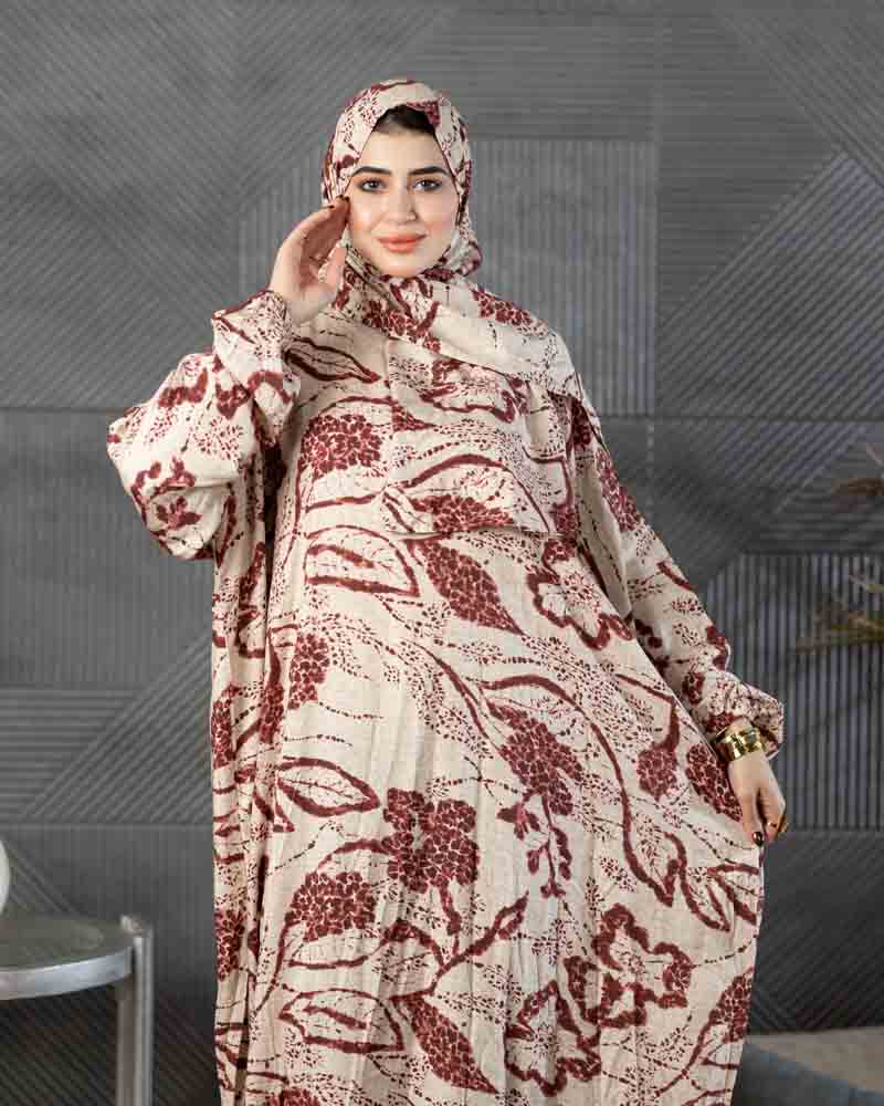 إسدال حريمي نسيج فبران (3)