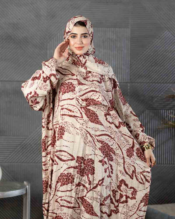 إسدال حريمي نسيج فبران (3)