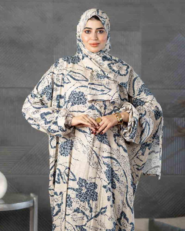 إسدال حريمي نسيج فبران (3)