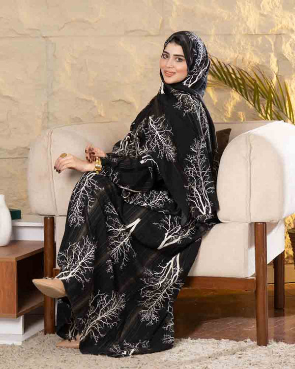 إسدال حريمي نسيج فبران (4)