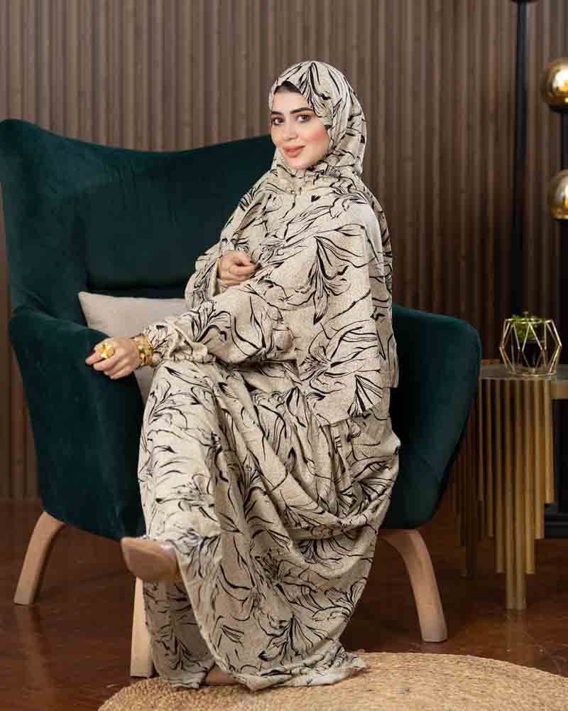 إسدال حريمي نسيج فبران (7)