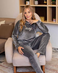 بيجامة حريمي هايدي مطبوعه  (1)