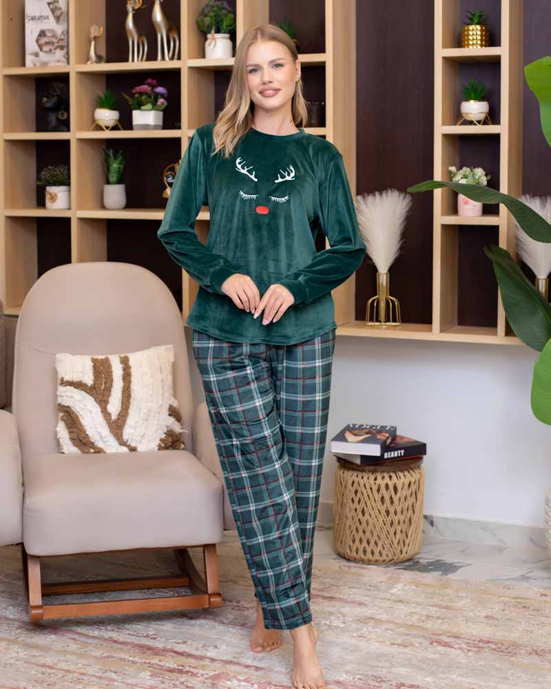 بيجامة حريمي هايدي مطبوعه  (7)