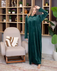عبايا حريمي شتوي مطرزه هايدي (8)