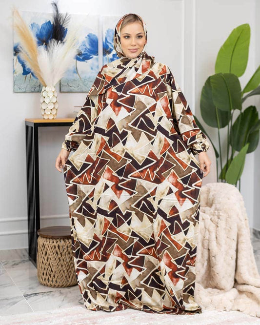 إسدال حريمي نسيج فبران (3) 8 1482