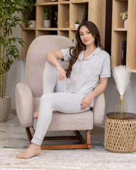منامة قطن سادة نص كم (1) - WELLA EGYPT