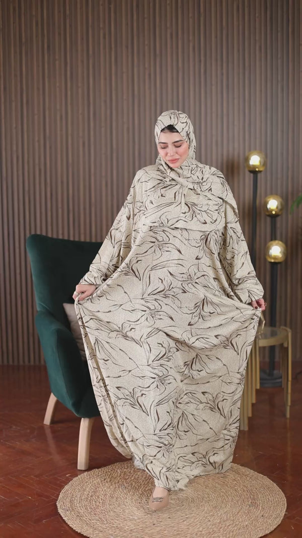إسدال حريمي نسيج فبران (7)