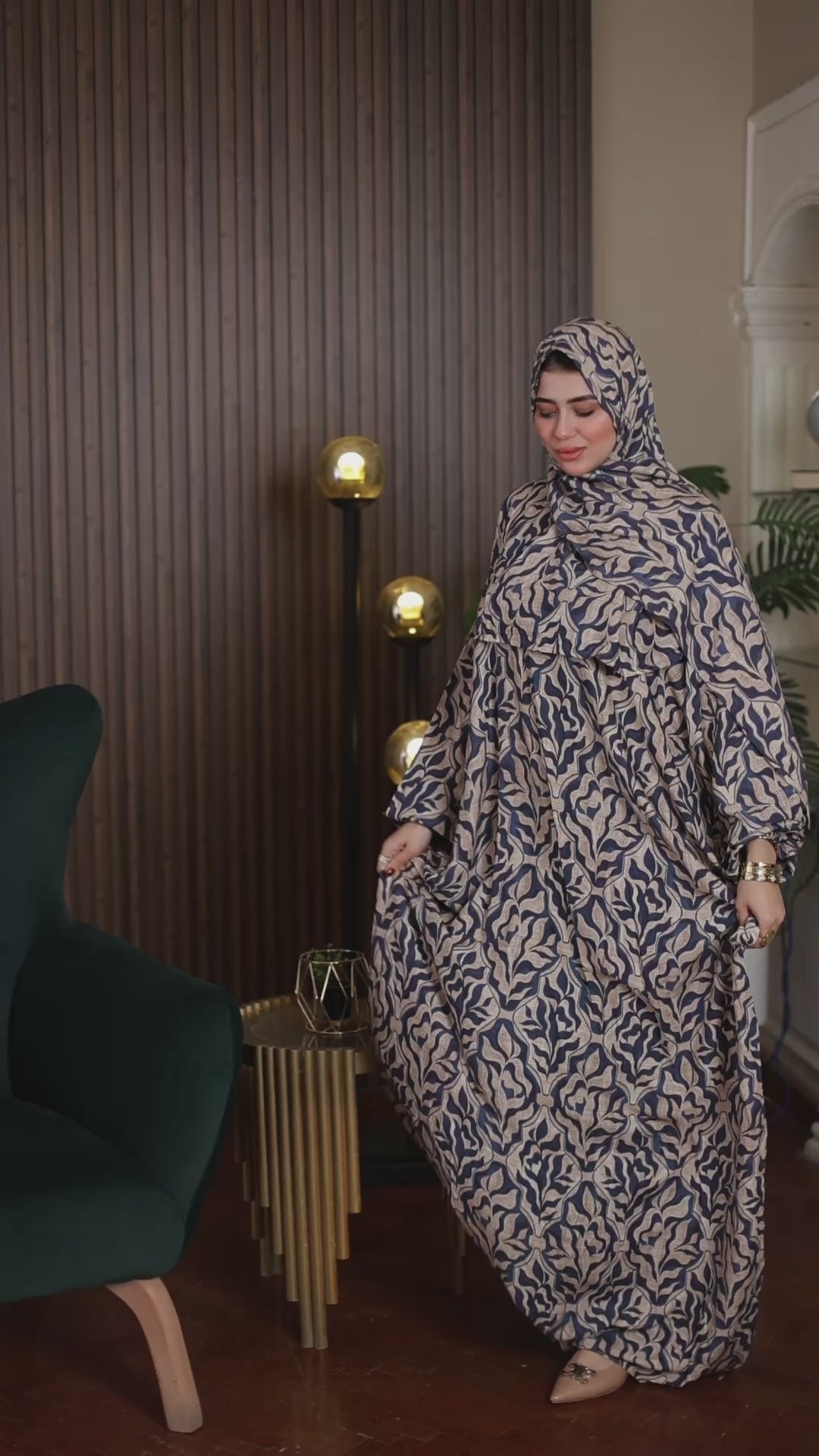 إسدال حريمي نسيج فبران (2)