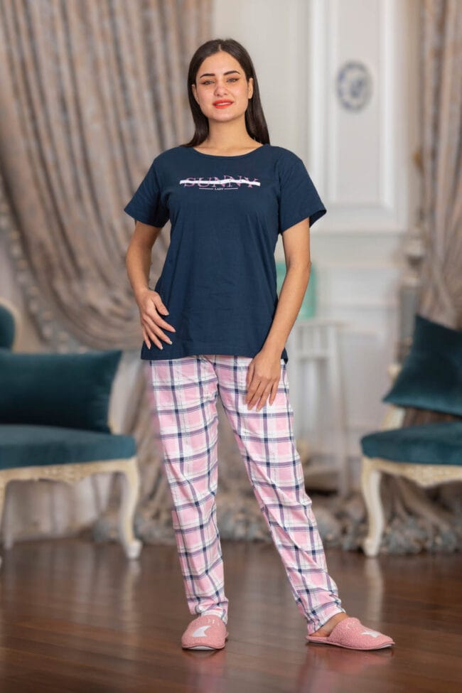 Woman Summer Pajama Cotton Printed 10