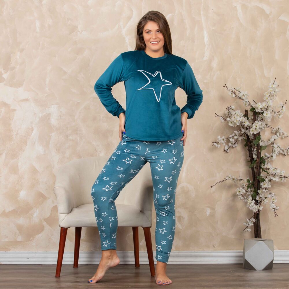 Woman Winter Printed Pajama 1