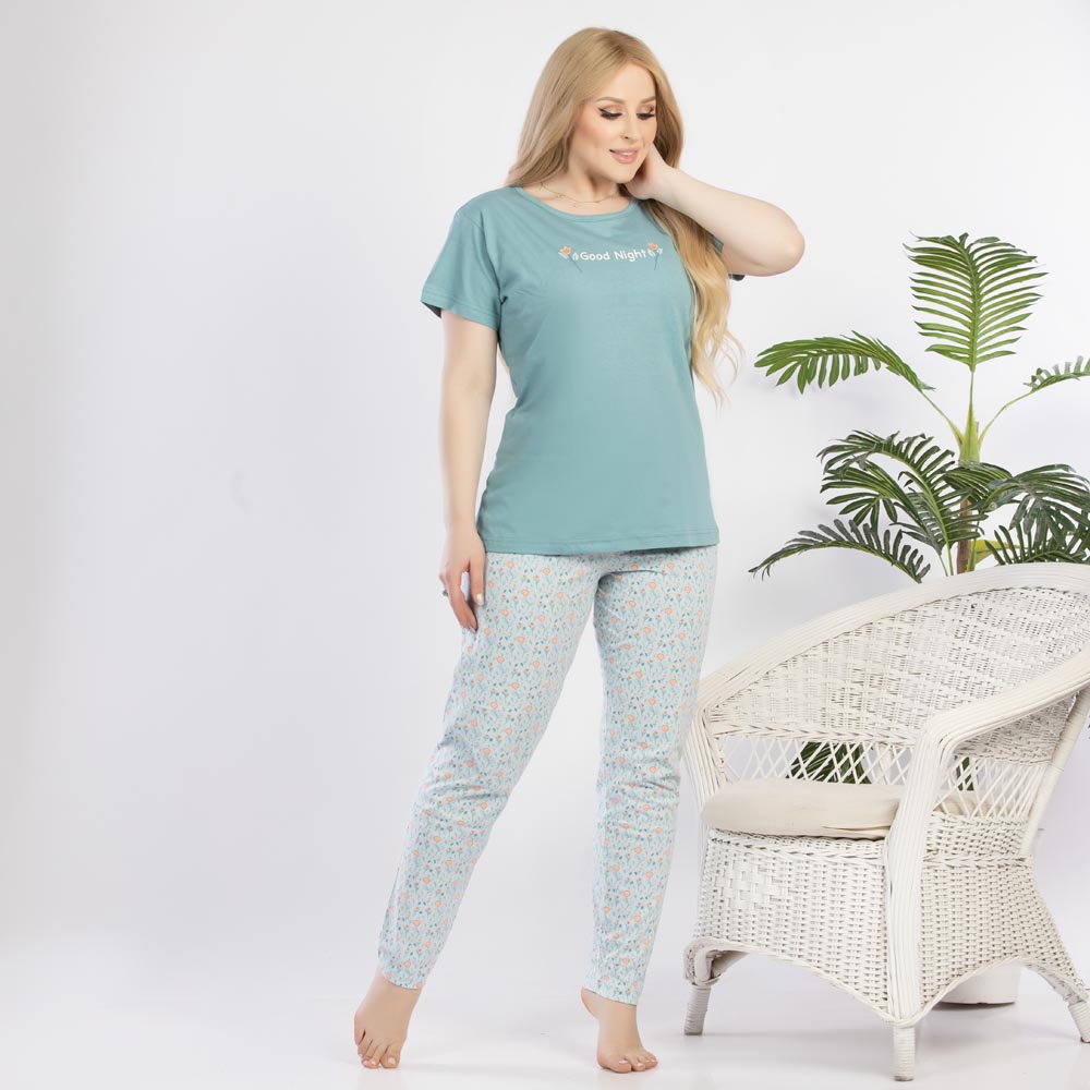 Woman Printed Cotton pajama 3